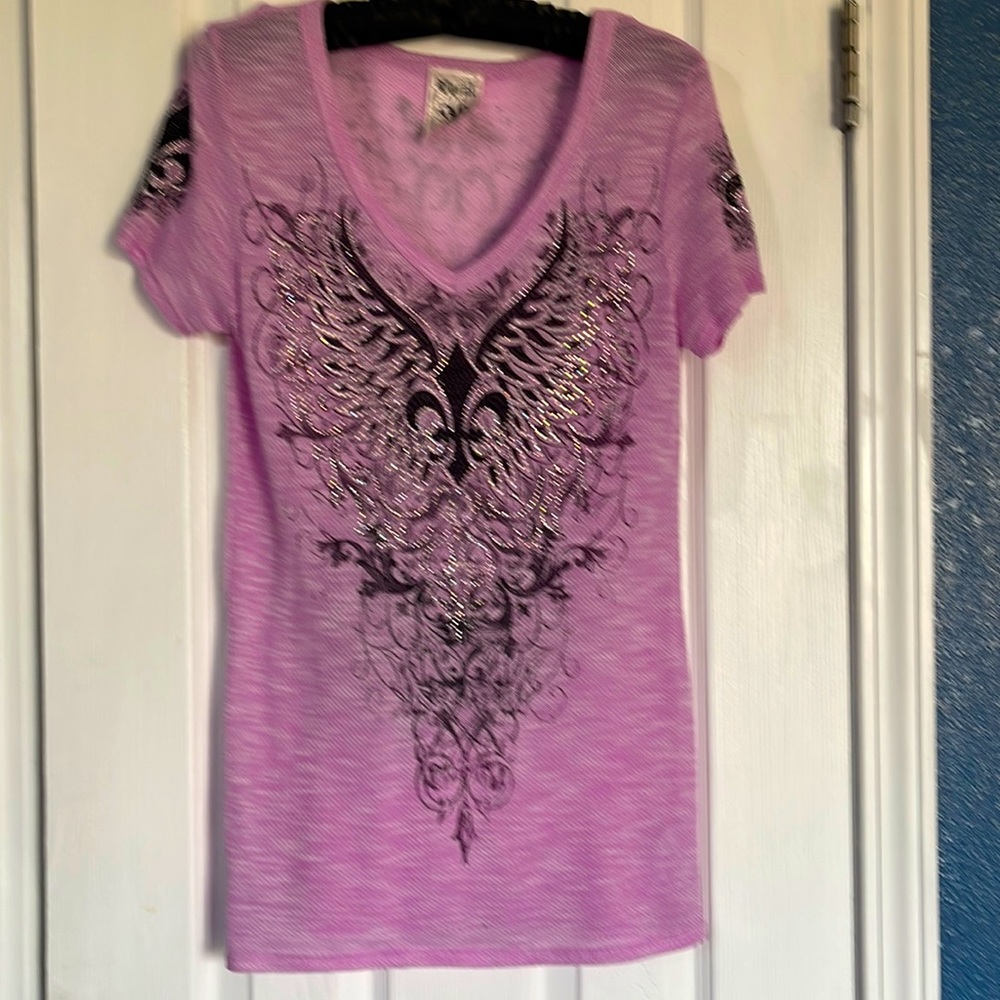 Light knit T shirt